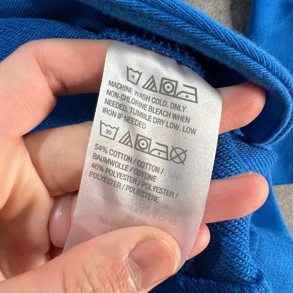 Susan Graver Weekend Petite Marina Knit Blazer Blue Brigade Petite Small - Picture 10 of 10